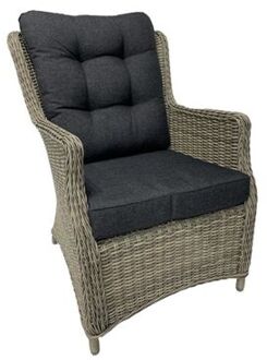 Bombay Dining Chair Forest Grey Grijs