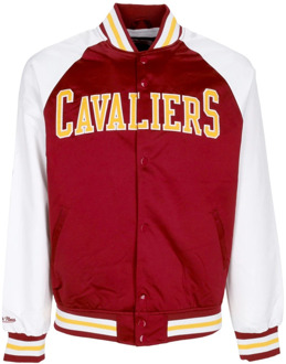 Bomber Jackets Mitchell & Ness , Red , Heren - Xl,S