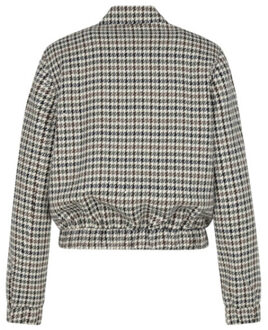 Bomber maud checked green Veelkleurig - 36