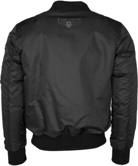 bomberjack in pilotenstijl met patches TG20191053 Zwart