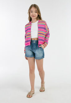 bomberjack Meisje Veelkleurig roze - maat 11J / 146cm