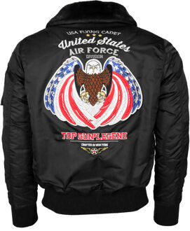 bomberjack TG20202013 - maat 2XL Zwart