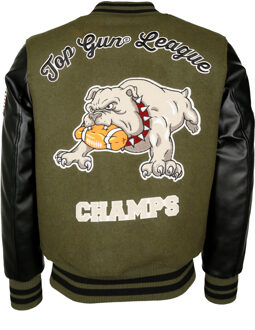 bomberjack TG20202014 Olijf - L