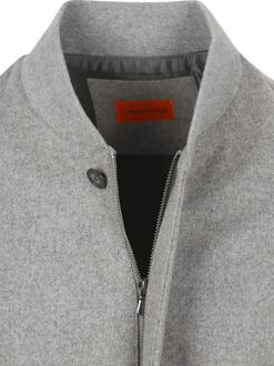 Bomberjas Flanel Grijs - L,XL