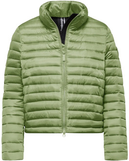 BOMBOOGIE Comfortabele jas met synthetische vulling en hoge kraag BomBoogie , Green , Dames - L,M,S