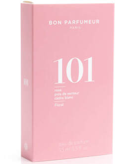 Bon Parfumeur 101 Rose-Pois De Senteur-Cèdre Blanc eau de parfum 15ml