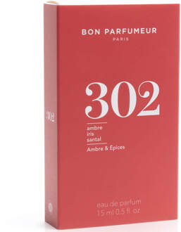 Bon Parfumeur 302 amber iris sandalwood - 15 ml - Eau de parfum - Unisex - Travel spray