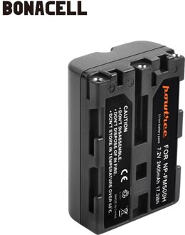 Bonacell 2400mAh NP-FM500H NP FM500H NPFM500H Camera Batterij Voor Sony A57 A58 A65 A77 A99 A550 A560 A580 Batterij l50 1 Pack accu