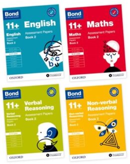 Bond 11+: Assessment Papers Book 2 Age 10-11 Years Bundle: English, Maths, Non-Verbal Reasoning, - Bond 11+