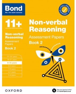 Bond 11+ Non-Verbal Reasoning Assessment Papers 9-10 Years Book 2: For 11+ Gl Assessment And - Bond 11+