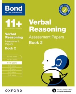 Bond 11+ Verbal Reasoning Assessment Papers 9-10 Years Book 2: For 11+ Gl Assessment And Entrance - Bond 11+