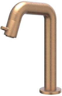 Bond Fonteinkraan Contour - opbouw - laag - Geborsteld mat koper PVD 6401205 Koper geborsteld