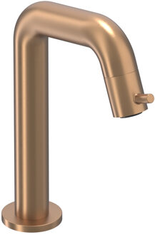 Bond Fonteinkraan Contour - opbouw - laag - Geborsteld mat koper PVD 6401205 Koper geborsteld