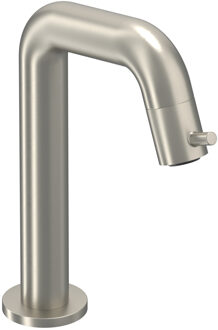 Bond Fonteinkraan Contour - opbouw - laag - Geborsteld nickel PVD 6401203 Nickel geborsteld (RVS)