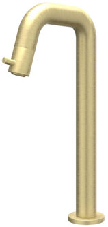 Bond Fonteinkraan Contour - opbouw - verhoogd - Geborsteld mat goud PVD 6401254 Goud geborsteld