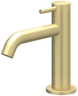 Bond Fonteinkraan - opbouw - laag - Geborsteld mat goud PVD 6401004 Goud geborsteld