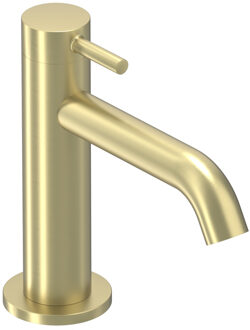 Bond Fonteinkraan - opbouw - laag - Geborsteld mat goud PVD 6401004 Goud geborsteld