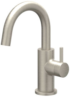 Bond Fonteinkraan - opbouw - middelhoog - draaibare uitloop - Geborsteld nickel PVD 6401153 Nickel geborsteld (RVS)