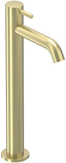 Bond Fonteinkraan - opbouw - verhoogd - Geborsteld mat goud PVD 6401304 Goud geborsteld PVD