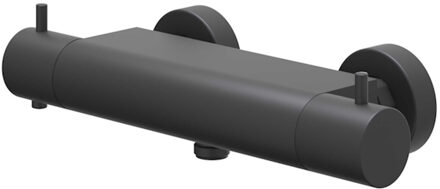 Bond Thermostatische Douchekraan - opbouw - cooltouch - Mat zwart PED 6201002 Zwart mat