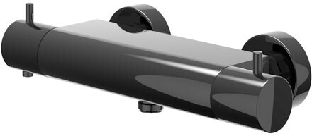 Bond Thermostatische Douchekraan - opbouw - cooltouch - Zwart chroom PVD 6201007 Zwart Chroom glans