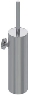 Bond toiletborstelgarnituur geschikt voor wandmontage 40,6 x 8,9 x 12 cm, chroom