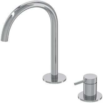 Bond Wastafelmengkraan - 2-gats - bladmontage - uitloop - coldstart - Chroom 6100301