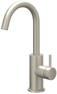 Bond Wastafelmengkraan - opbouw - draaibare uitloop - coldstart - Geborsteld nickel PVD 6100253 Nickel geborsteld (RVS)