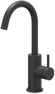 Bond Wastafelmengkraan - opbouw - draaibare uitloop - coldstart - Mat zwart PED 6100252 Zwart mat