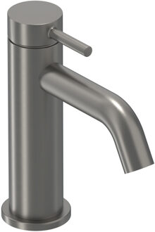 Bond Wastafelmengkraan - opbouw - laag - coldstart - Geborsteld metal black PVD 6100106 Metal black geborsteld (antraciet)