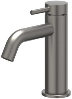 Bond Wastafelmengkraan - opbouw - laag - coldstart - Geborsteld metal black PVD 6100106 Metal black geborsteld (antraciet)