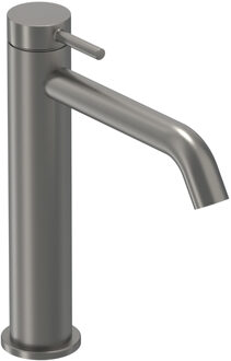 Bond Wastafelmengkraan - opbouw - middelhoog - coldstart - Geborsteld metal black PVD 6100156 Metal black geborsteld (antraciet)