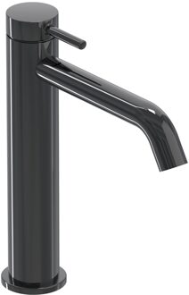 Bond Wastafelmengkraan - opbouw - middelhoog - coldstart - Zwart chroom PVD 6100157 Zwart Chroom glans