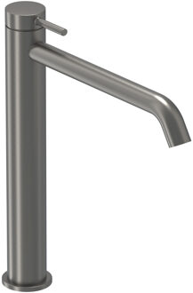 Bond Wastafelmengkraan - opbouw - verhoogd - coldstart - Geborsteld metal black PVD 6100206 Metal black geborsteld (antraciet)