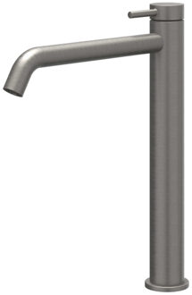 Bond Wastafelmengkraan - opbouw - verhoogd - coldstart - Geborsteld metal black PVD 6100206 Metal black geborsteld (antraciet)