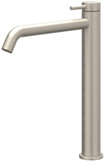 Bond Wastafelmengkraan - opbouw - verhoogd - coldstart - Geborsteld nickel PVD 6100203 Nickel geborsteld (RVS)