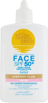 Bondi Sands Gezichtscrème Bondi Sands Everyday Tinted Face Fluid SPF 50+ 50 ml