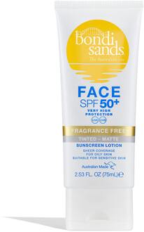 Bondi Sands Zonnebrandcrème Bondi Sands Matte Tinted Face Lotion SPF50+ 75 ml