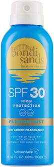 Bondi Sands Zonnebrandcrème Bondi Sands SPF 30 Everyday Aerosol Mist Spray 160 g