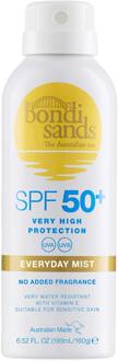 Bondi Sands Zonnebrandcrème Bondi Sands SPF 50+ Everyday Aerosol Mist Spray 160 g