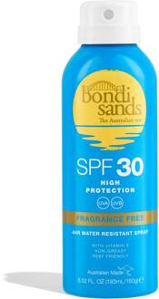 Bondi Sands Zonnebrandcrème Bondi Sands SPF30 Fragrance Free Aerosol Mist Spray 160 g