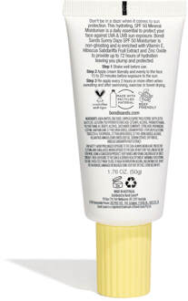 Bondi Sands Zonnebrandcrème Bondi Sands Sunny Daze SPF 50 Moisturiser 50 ml