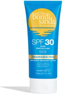 Bondi Sands Zonnebrandcrème Bondi Sands Sunscreen Lotion SPF30 Fragrance Free 150 ml