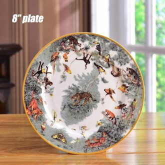 Bone Porseleinen Kopjes Koffie Vintage Keramische Kopjes Op-Geglazuurd Geavanceerde Thee Kopjes En Schoteltjes Sets Luxe 5