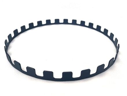 BonFeu Ring voor Spiezen - L 41 x B 41 x H 2 cm - Staal - Zwart