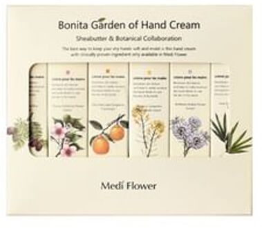 Bonita Garden Hand Cream Set 75g x 6 pcs