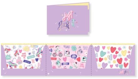 Bonjour babe stickers assorti