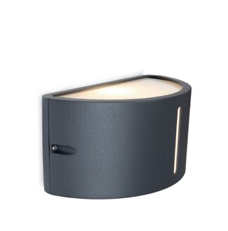 BONN OUTDOOR WALL  UP & DOWN  1 LIGHT E27 DARK GREY