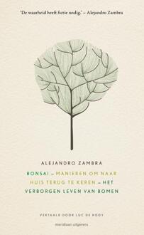 Bonsai - Manieren om naar huis terug te keren - Het verborgen leven van bomen - Alejandro Zambra (ISBN: 9789493169432)