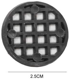 Bonsai Mesh Mat Met Pot Gat Van 50 Stuks. Tapijt Met Lagere Grid Te Voorkomen Bodem Verlies Ademend Joint (Zwart) 2.5cm 50stk